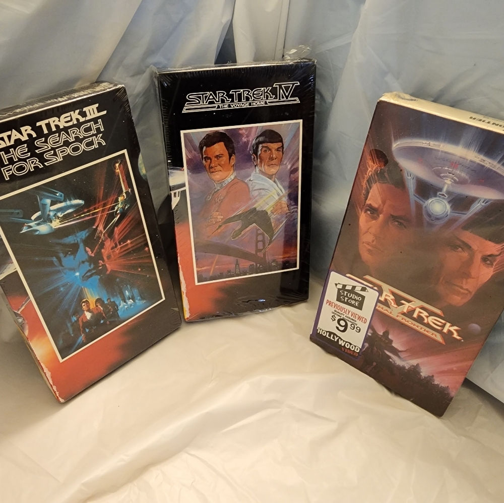 Star Trek Bundle: VHS Movies III, IV, V